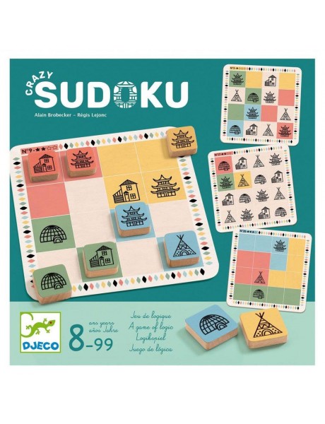Djeco Επιτραπέζιο Crazy Sudoku    8-99 ετών